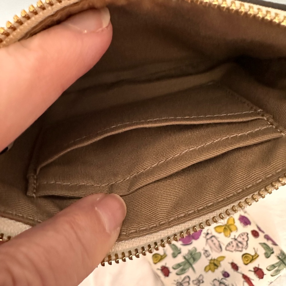 Coach CT258 Mini Rowan File Bag/Matching Wristlet with Creature Print - Picture 11 of 12